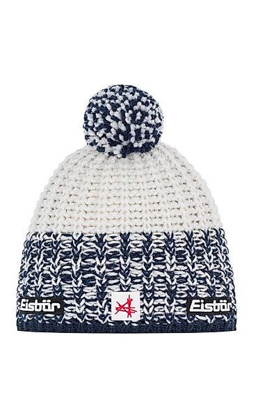 Eisbär Bommelmütze Mütze (Pompon) Refocus SA - Merinomix - kobaltblau/weiss günstig online kaufen