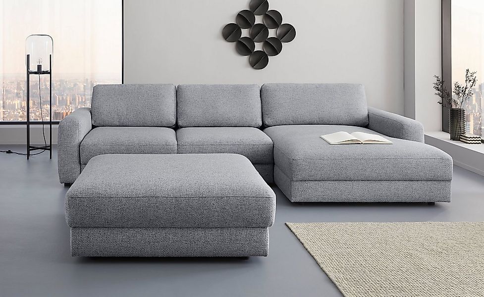 Places of Style Ecksofa "Bloomfield, bequem und elegant, OTTOs Choice, L-Fo günstig online kaufen