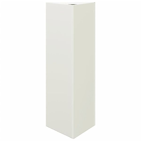 vidaXL Blumentopf Pflanzkübel Weiß Dreieckig 30x26x75 günstig online kaufen