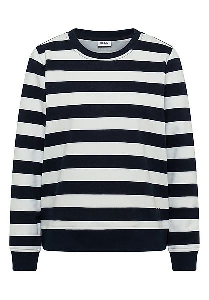 CECIL Strickpullover Striped Sweatshirt günstig online kaufen