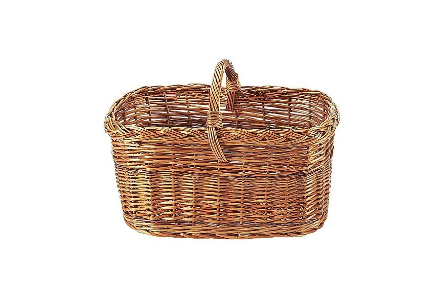 Kobolo Einkaufskorb Weidenkorb Autokorb Korb aus Weide handgeflochten, 20 l günstig online kaufen
