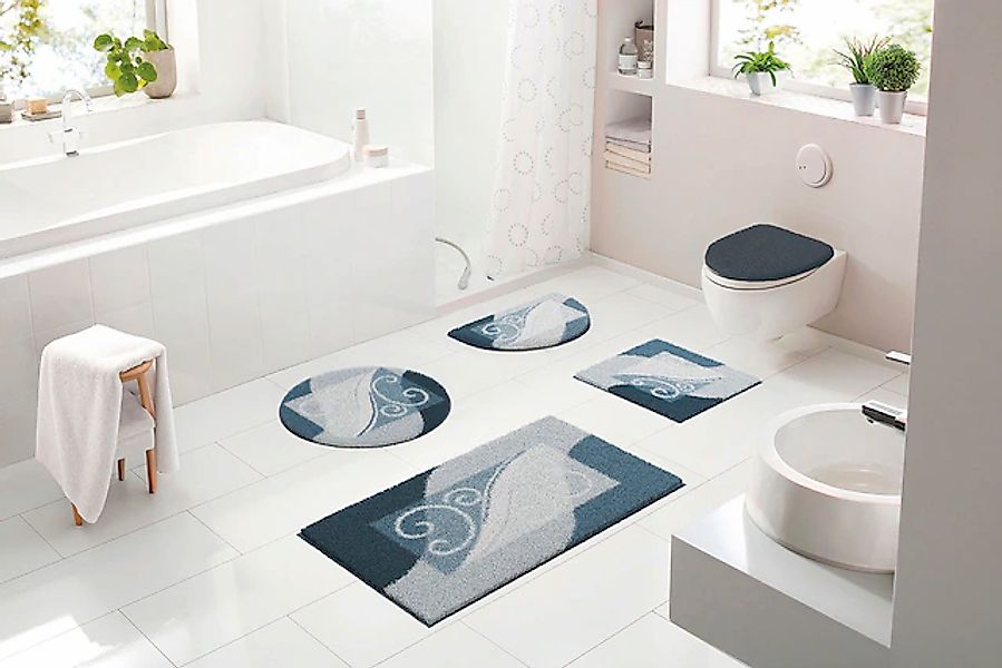 Grund Badematte »Greta« Höhe 20 mm rutschhemmend beschichtet schnell trockn günstig online kaufen