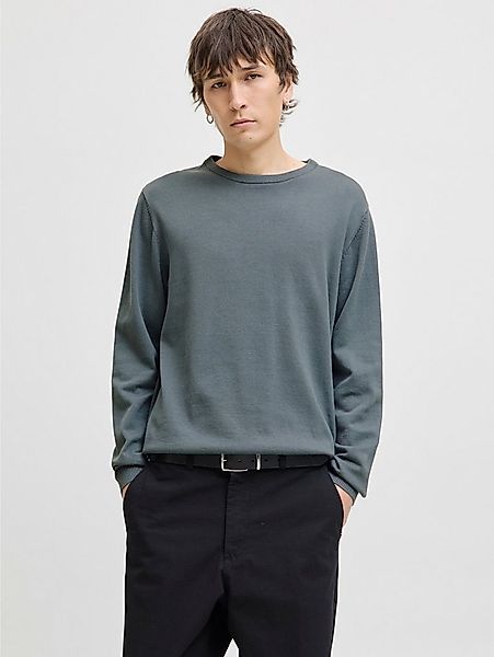 Jack & Jones Rundhalspullover JJEBASIC KNIT CREW NECK NOOS mit Rundhalsauss günstig online kaufen