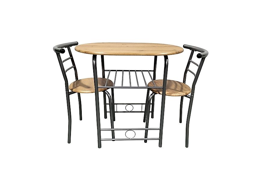 HTI-Living Essgruppe Tischgruppe Artisaneiche Merit, (Set, 3-tlg., 1 Tisch, günstig online kaufen