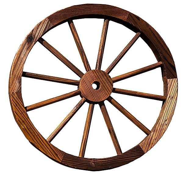 HTI-Line Gartenfigur Wagenrad Sommerset, (Stück, 1 günstig online kaufen