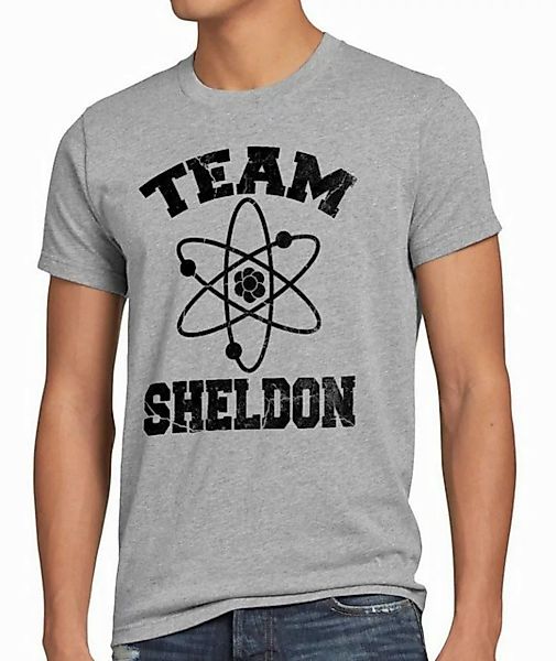 style3 T-Shirt Sheldon College Team big cooper theory leonard bang tbbt foo günstig online kaufen