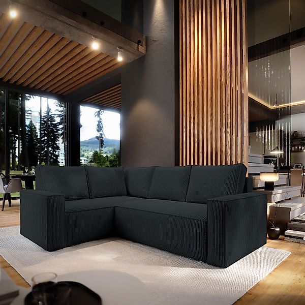 Masseno Ecksofa ESTANO mit Schlaffunktion L-Form, günstig online kaufen