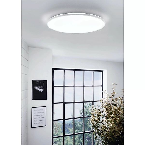 Eglo LED Aufbauleuchte Crespillo Weiß 29 W günstig online kaufen