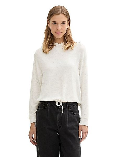 TOM TAILOR Denim Kapuzensweatshirt mit Kordelzug günstig online kaufen