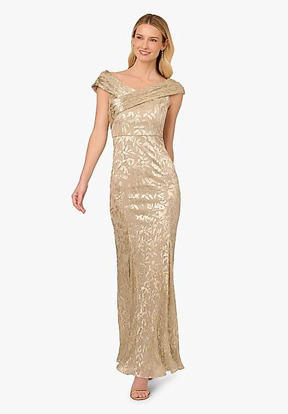 Adrianna Papell Abendkleid Foil Leaf Mermaid günstig online kaufen