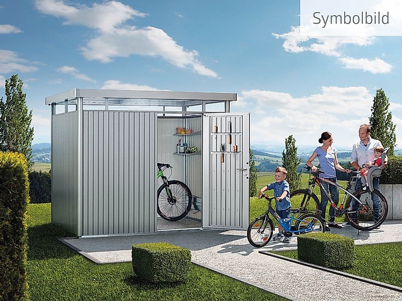 Biohort Gerätehaus "HIGHLINE Gr. HS, verschiedene Farben" stylisches Metall günstig online kaufen