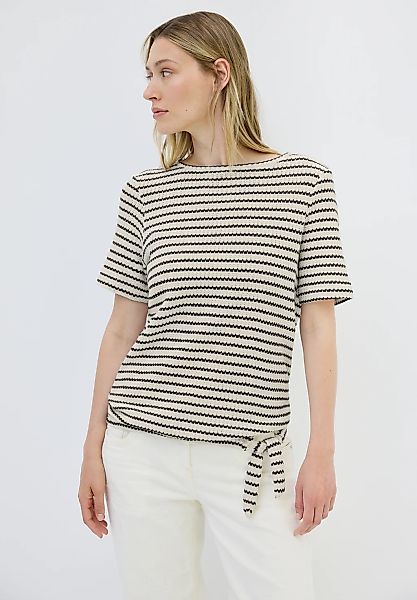 Cecil T-Shirt, aus Baumwolle mit Stretchante günstig online kaufen