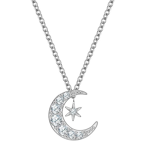 Rafaela Donata Silberkette Mond/Stern silber, mit günstig online kaufen