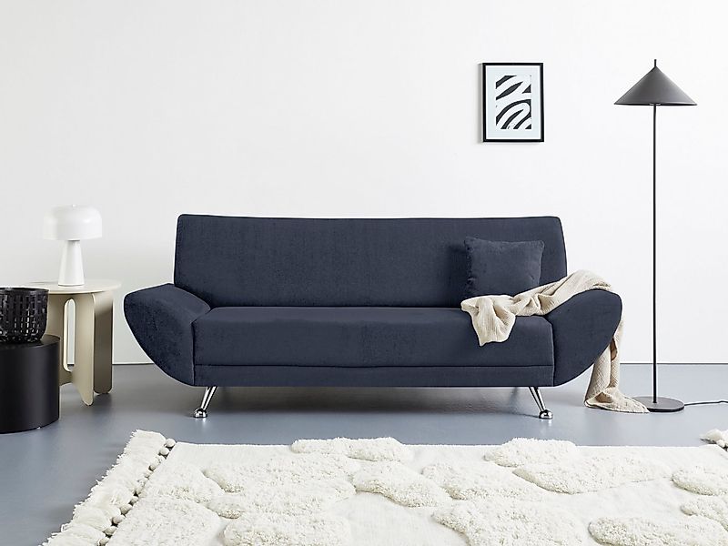 INOSIGN 3-Sitzer "Saltare elegant und komfortabel, toller Designfuß" günstig online kaufen
