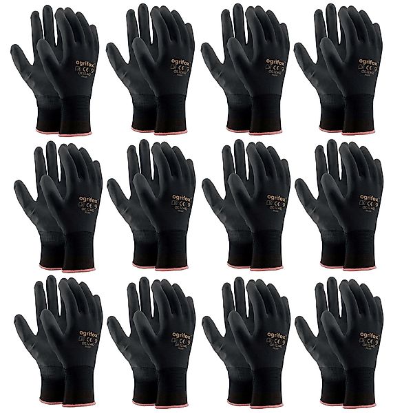 TSB Werk Gartenhandschuhe 12x Arbeitshandschuhe Mechanikerhandschuhe günstig online kaufen