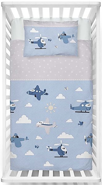 LINKHOFF Babybettwäsche Kleinkinder Bettwäsche 135x100 + günstig online kaufen