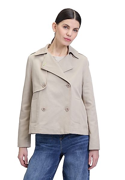 Cartoon Kurzblazer Cartoon Kurztrench mit Taschen günstig online kaufen
