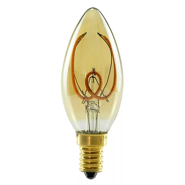 SEGULA LED-Kerze E14 3,2W 1.900K dimmbar gold günstig online kaufen