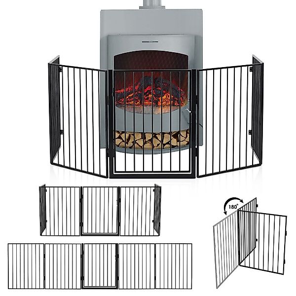 Juskys Kamingitter Ofenschutzgitter (5-tlg), 300 cm günstig online kaufen