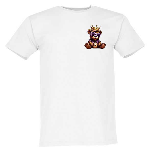 Banco T-Shirt Herren Gangster Bär Krone günstig online kaufen