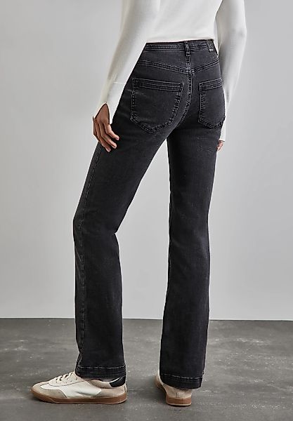 STREET ONE Bootcut-Jeans, High Waist günstig online kaufen