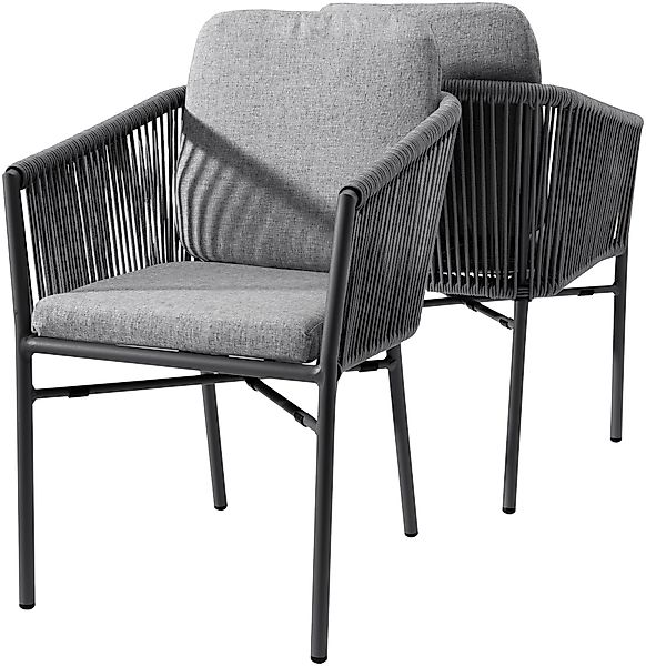 Destiny Gartensessel LUCCA (Set, 2-St), Aluminium, günstig online kaufen