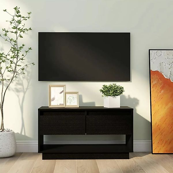 vidaXL TV-Schrank TV-Schrank Schwarz 74x34x40 cm günstig online kaufen