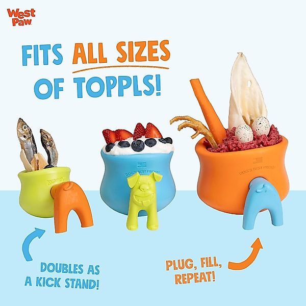 West Paw Antischlingnapf Dog Spielzeug Toppl günstig online kaufen