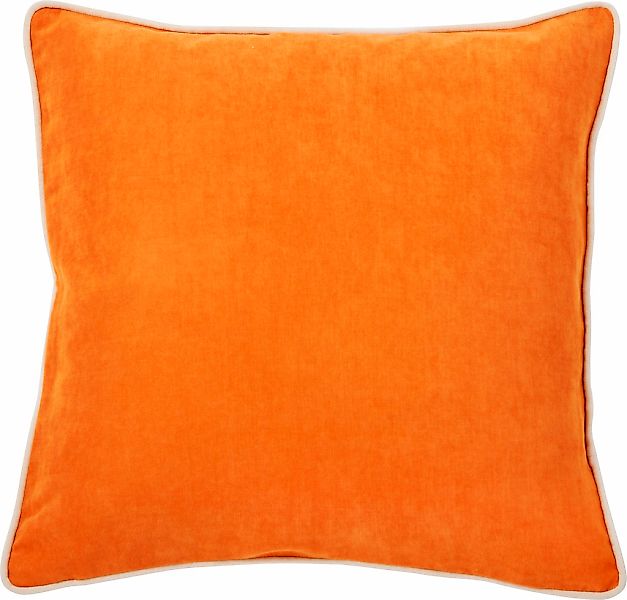 done. Dekokissen "Joy" unifarben, Reißverschluss, Kissenhüle ohne Füllung, günstig online kaufen