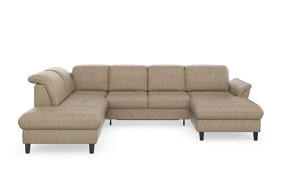 sit&more Wohnlandschaft »Maggiore U-Form«, wahlweise mit Kopfteilverstellun günstig online kaufen