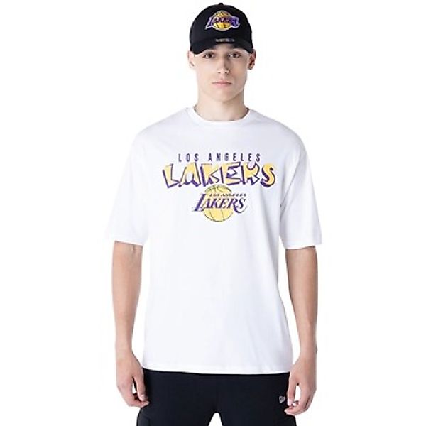 New-Era  T-Shirt T-shirt Oversize Los Angeles Lakers Graphic günstig online kaufen