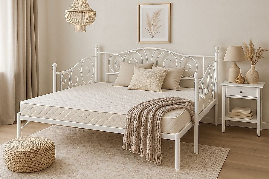 moebel-direkt-online Daybed Metallbett Daybett mit Gästebett günstig online kaufen