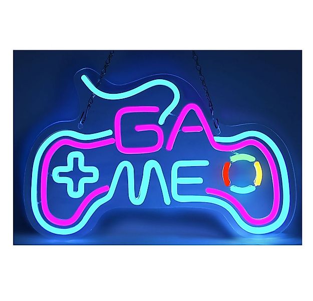 Laybasic Nachtlicht Gamer LED Neonlicht,Dimmer Neon Schild USB Leuchtreklam günstig online kaufen