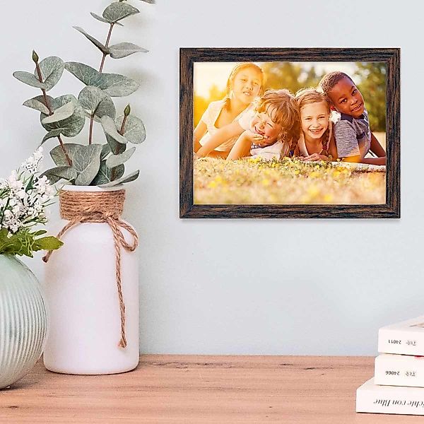 PHOTOLINI Bilderrahmen Poster-Einzelrahmen Modern Schmal günstig online kaufen