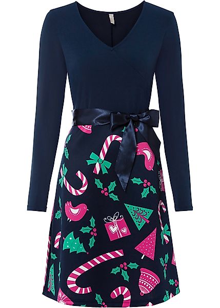 Kleid mit Weihnachtsmotiv günstig online kaufen