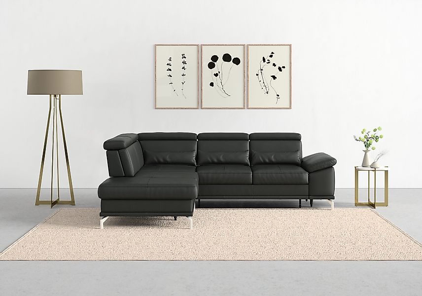 sit&more Ecksofa Cabrio L-Form, mit Sitztiefenverstellung, günstig online kaufen