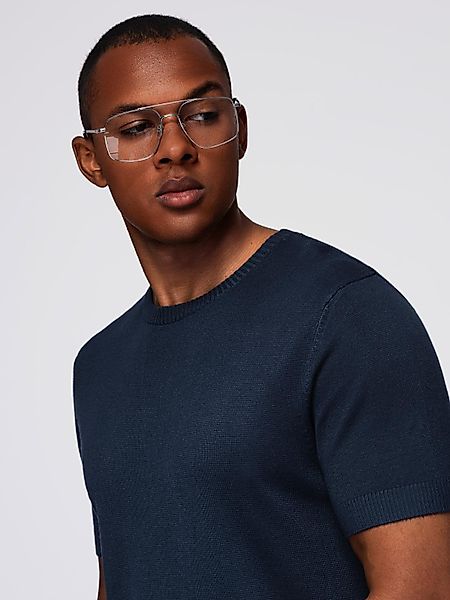 OMBRE T-Shirt Klassisches Herren-T-Shirt aus Strick günstig online kaufen