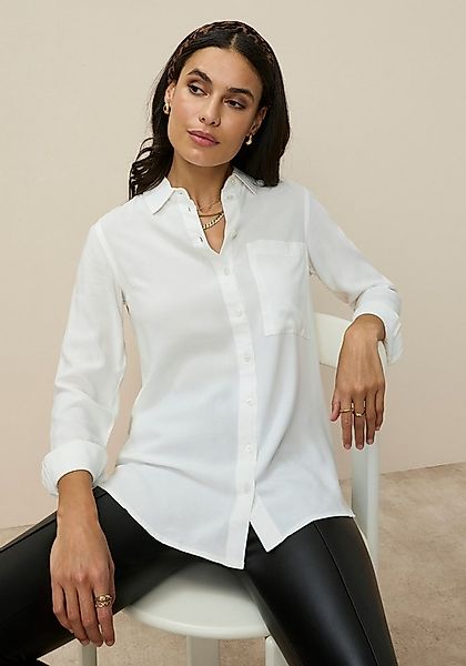 Tamaris Hemdbluse im Oversize-Look mit Taschen günstig online kaufen