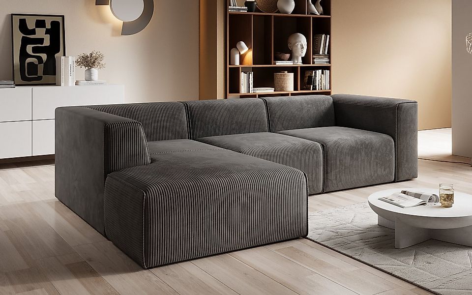 PROMETO Möbel Ecksofa FUEGO - weiches günstig online kaufen