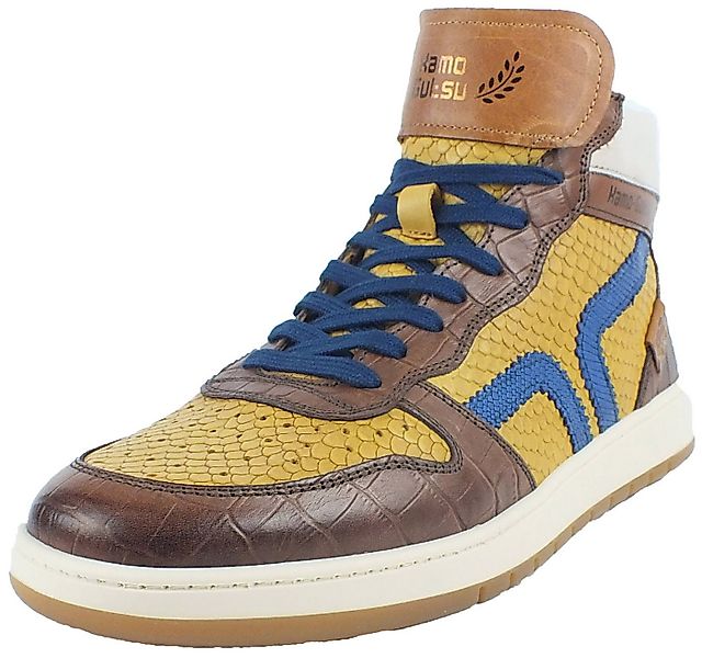 Kamo-Gutsu Herren Leder Sneaker Sneaker Wechselfussbett günstig online kaufen