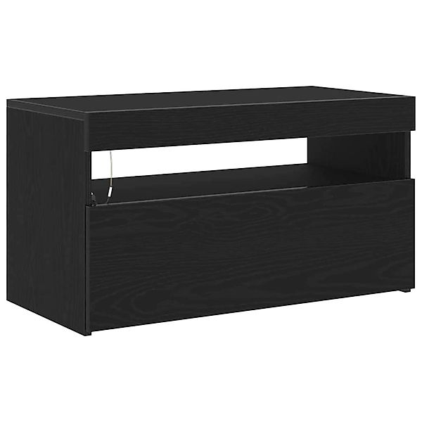 vidaXL TV-Schrank Schwarz 75 x 35 x 40 cm Holzwerkstoff 862557 günstig online kaufen