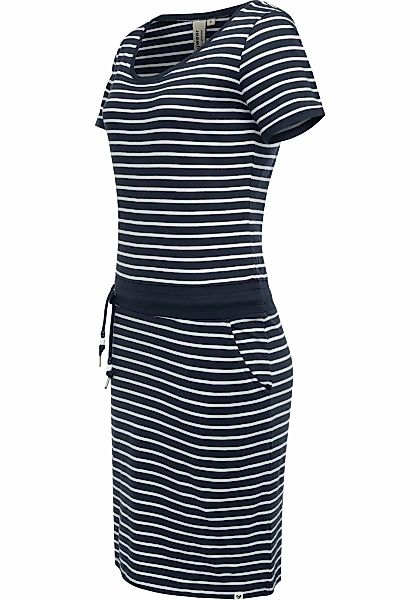 Ragwear Sommerkleid "Baomi", gestreiftes Damen Minikleid mit Taillenkordel günstig online kaufen