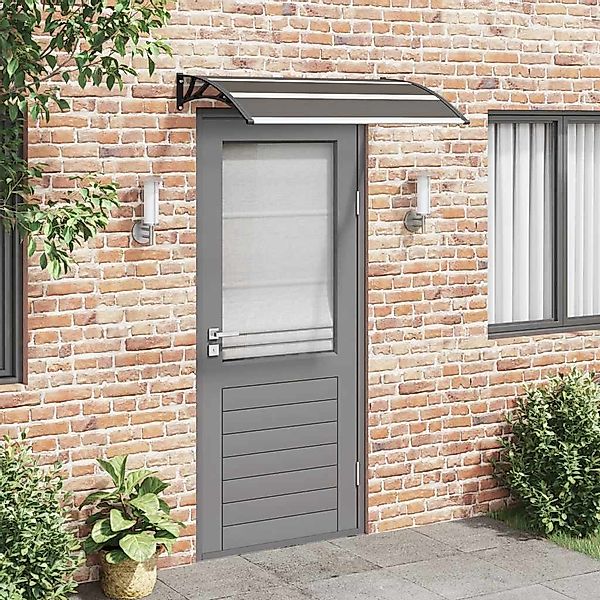 furnicato Markise Vordach Schwarz 120x75 cm günstig online kaufen
