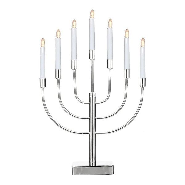 Seasonals LED Fensterleuchter LED-Metalleuchter "Anywhere" silber günstig online kaufen