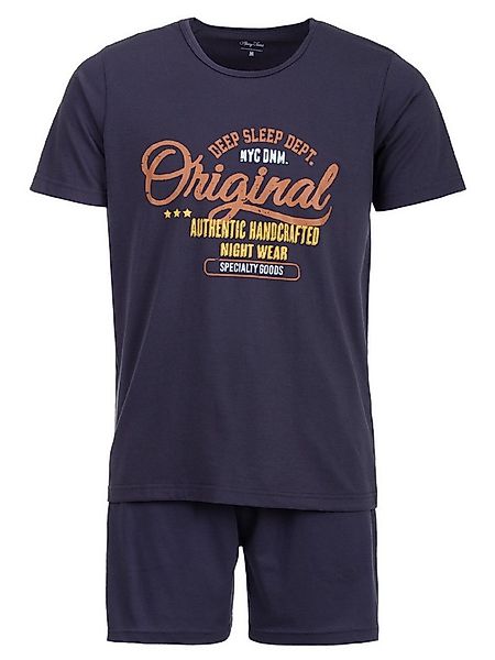 Henry Terre Schlafanzug Pyjama Set Shorty - Original Authentic Nightwear günstig online kaufen