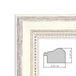 PHOTOLINI Bilderrahmen 2er Set im Shabby-Chic günstig online kaufen