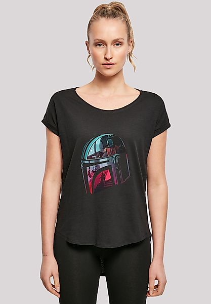 F4NT4STIC T-Shirt "Star Wars Mandalorian Mandalore Helmet Reflection", Prin günstig online kaufen