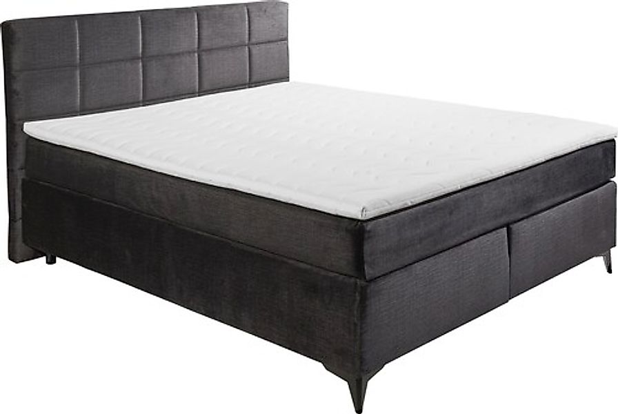 ED EXCITING DESIGN Boxspringbett »Navarra« wahlweise mit Matratze günstig online kaufen
