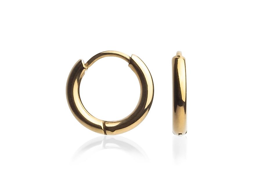 ALEXASCHA Paar Creolen Edelstahl Creolen Basic • Ohrringe Wasserfest • silb günstig online kaufen