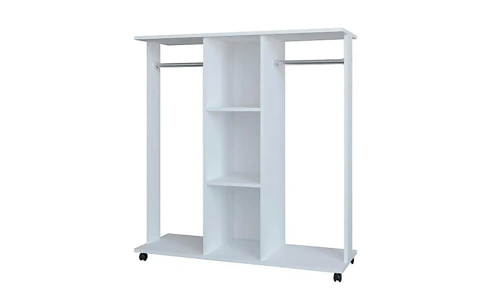 Kompaktgarderobe  Ralosa ¦ weiß ¦ Maße (cm): B: 116 H: 124 T: 40.0 Garderob günstig online kaufen